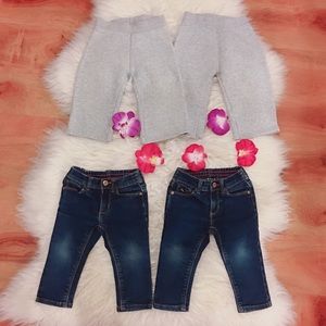 Bundle of 4 girl pants